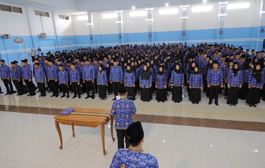 140 PNS Dilingkungan Pemprov Lampung Dilantik, Ini Pesan Pj Sekdaprov