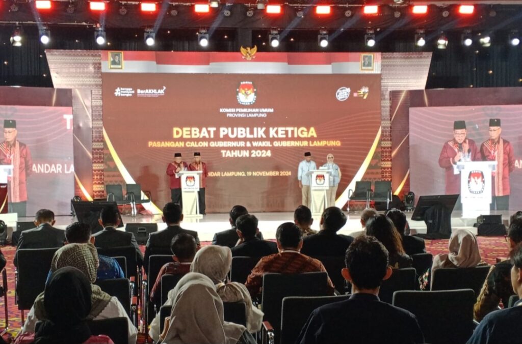 Debat Pilgub, Ardjuno Usung Visi Lampung Maju Sejahtera