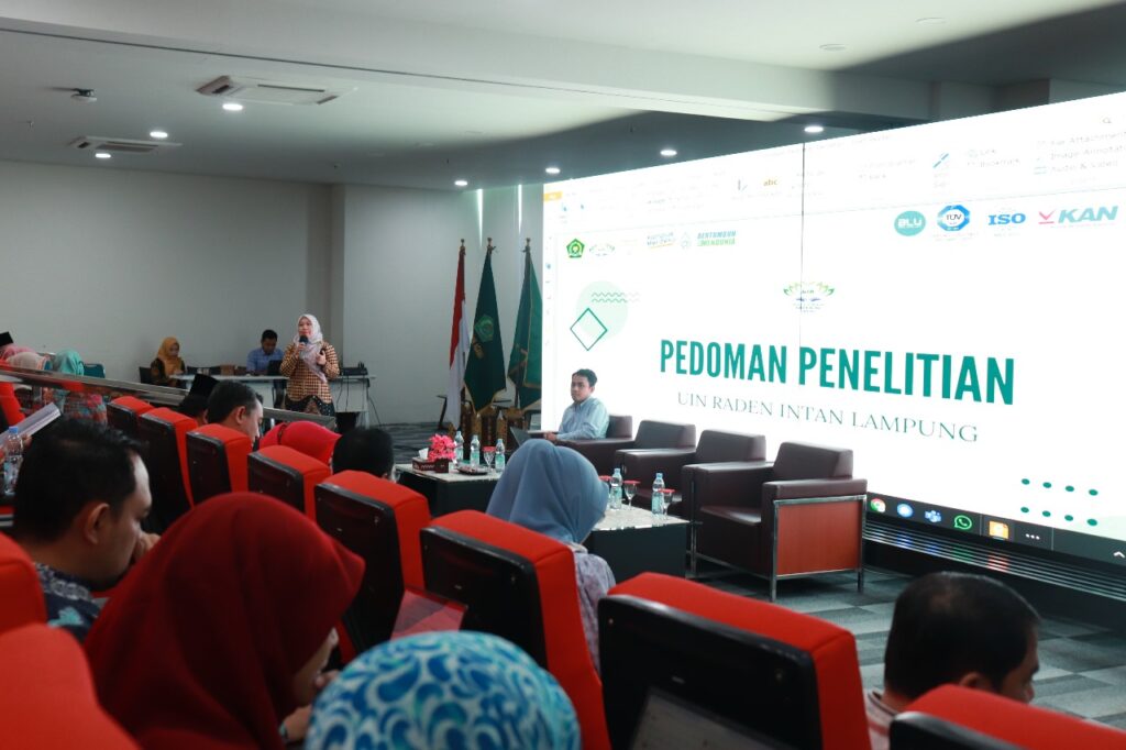 UIN RIL Perkuat Visi Internasionalisasi Lewat Sosialisasi Pedoman Penelitian Baru