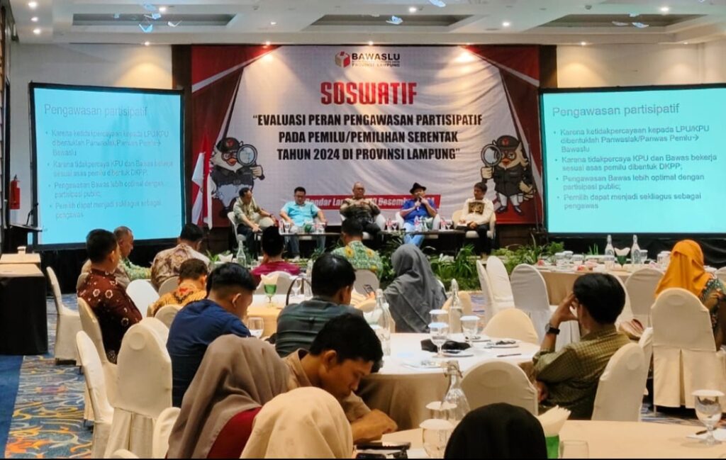 Bawaslu Lampung Gelar Soswatif Pilkada 2024