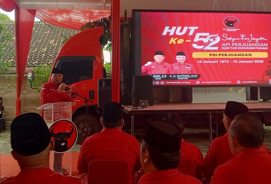 PDIP Lampung Dukung Program Makan Siang Gratis