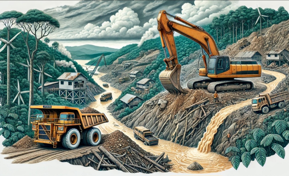 Oh, Ada Tambang Ilegal Penyebab Bencana di Bandarlampung