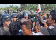 Sempat Ricuh, Eksekusi Lahan Pemprov Lampung Tetap Berjalan