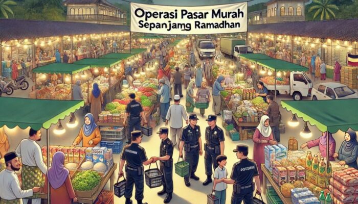 Sepanjang Bulan Ramadhan, Pemprov Lampung Gelar Pasar Murah di 9 Lokasi