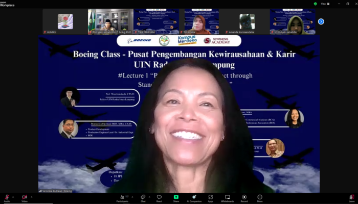 UIN RIL Gelar Boeing Class, Siapkan Mahasiswa Hadapi Industri Global
