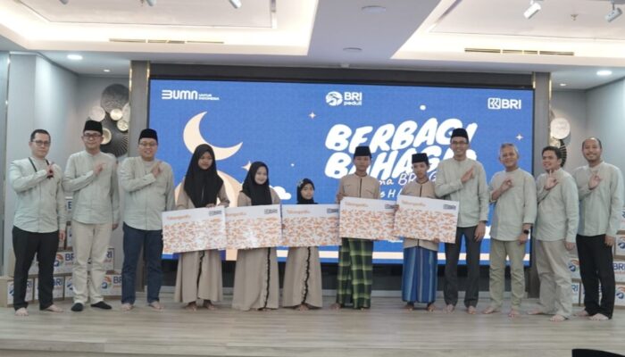 BRI Regional Office Bandar Lampung Santuni 200 Anak Yatim Piatu