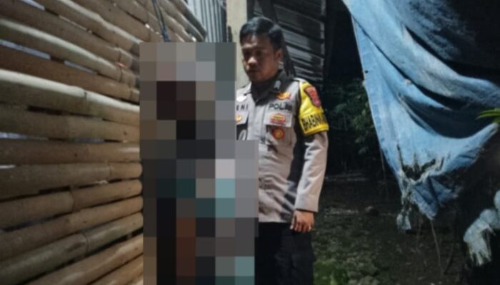 Pria Paruh Baya di Way Kanan Ditemukan Tewas Gantung Diri