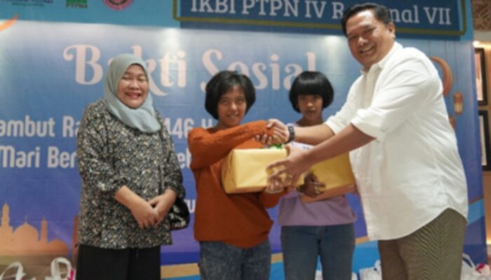 PTPN IV Regional VII dan IKBI Gelar Bakti Sosial untuk Yayasan Penyandang Disabilitas