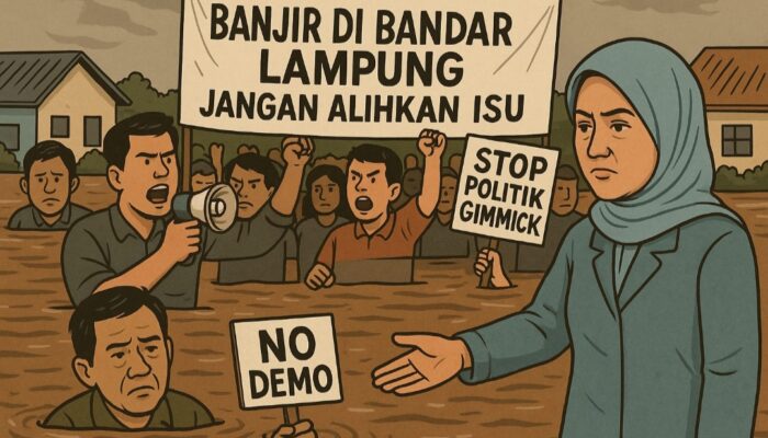 Demo Tandingan Banjir di Pemkot, Dinilai Jauhkan Akar Persoalan