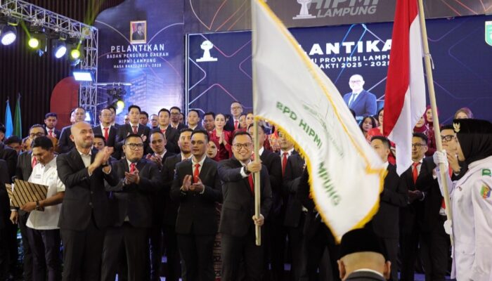 Gilang Ramadhan jadi Ketua HIPMI, Ini Pesan Gubernur Lampung