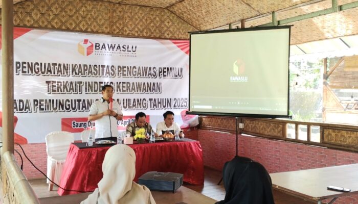 Bawaslu Mitigasi Indeks Kerawanan Pelanggaran PSU Pesawaran