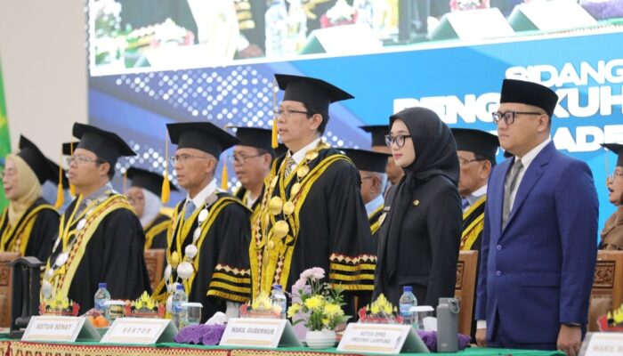 Wagub Lampung: Guru Besar Harus Jadi Katalisator Transformasi Ilmu Pengetahuan