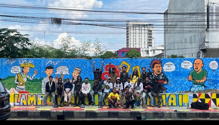 Kolaborasi Apik: Ketika Mural Menjadi Bahasa Perdamaian di Jantung Kota