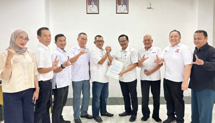 Faishol Djausal Resmi Daftar Sebagai Calon Ketua KONI Lampung