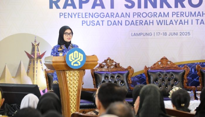 Pemprov Lampung Dukung Target Nasional 3 Juta Perumahan