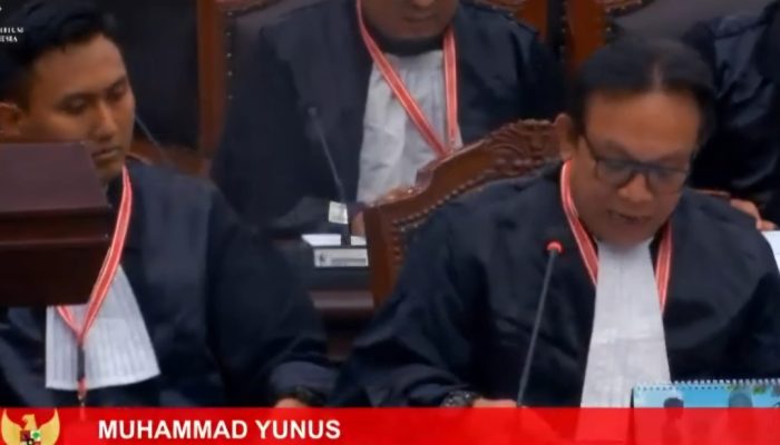 MK Putuskan Permohonan SuSu Tidak Diterima