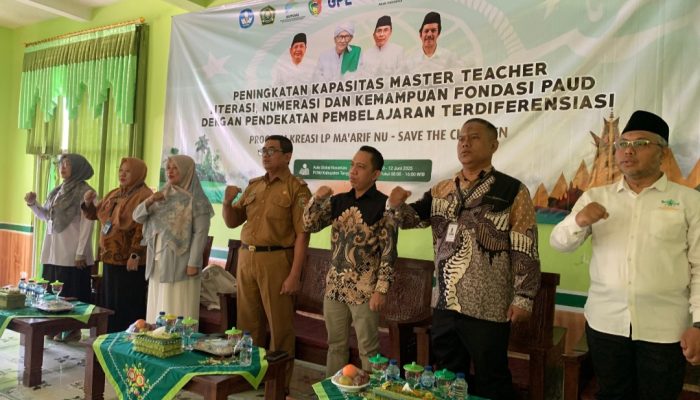 LP Ma’arif NU Tanggamus Latih Master Teacher