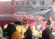 Kostiana Serap Aspirasi Warga, Dari Jalan Rusak hingga Drainase Buruk