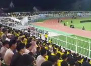 Lounching Bhayangkara FC, Ribuan Suporter Padati Stadion Sumpah Pemuda