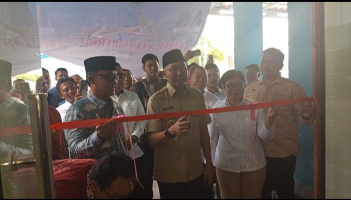 Gubernur Lampung Launching Dapur Makan Bergizi Gratis Di Lamteng