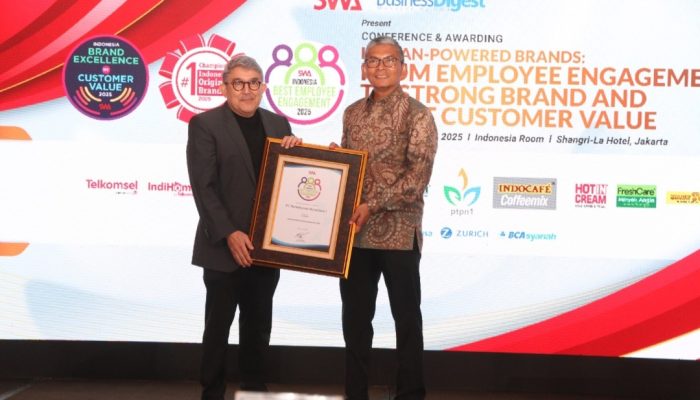 PTPN I Raih Penghargaan Indonesia Best Employee Engagement 2025