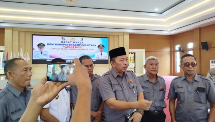 Raker KONI Lampura Fokus Menuju Juara Umum Porprov 2026