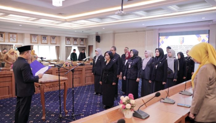 Pemprov Lampung Lantik 15 Pejabat Fungsional