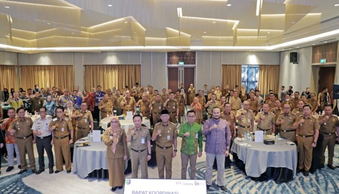 Rakor Sekda se-Lampung, Fokus Bahas SDM Sebagai Arah Pembangunan Daerah