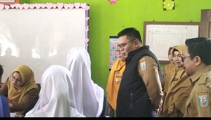Tinjau Pelaksanaan CKG, Ini Kata Sekda Way Kanan