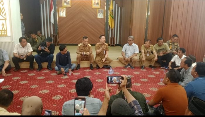 Menghadap Sekda, Gabungan LSM Minta Rekannya Dibebaskan