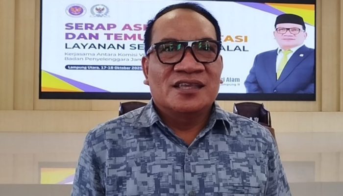Aprozi Alam Serap Aspirasi 600 Pelaku UMKM Lampura untuk Sertifikasi Halal