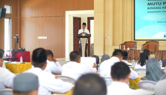 UIN RIL dan Ditjen Pendis Gelar Sosialisasi Mutu Pendidikan Islam Bidang Kesekretariatan