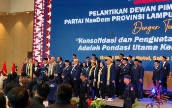 Dikukuhkan Surya Paloh, NasDem Lampung Siap Menang Besar di 2029