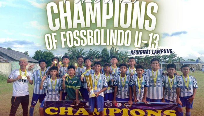 Juara Kejurda, Persepro U-13 Melangkah ke Tingkat Nasional