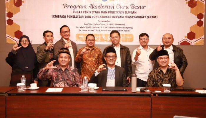 Dosen UIN Raden Intan Lampung Jadi Pemateri Program Akselerasi Guru Besar di UIN SMH Banten