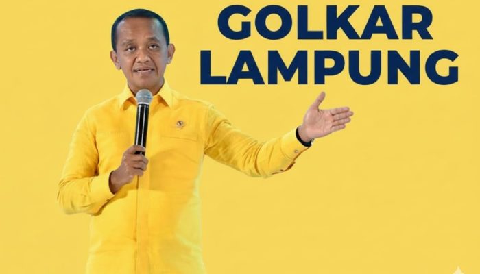 Bahlil Turun Gunung, Golkar Lampung Siap Gegap Gempita
