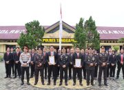 Polres Tanggamus Anugerahi Pahlawan Masa Kini