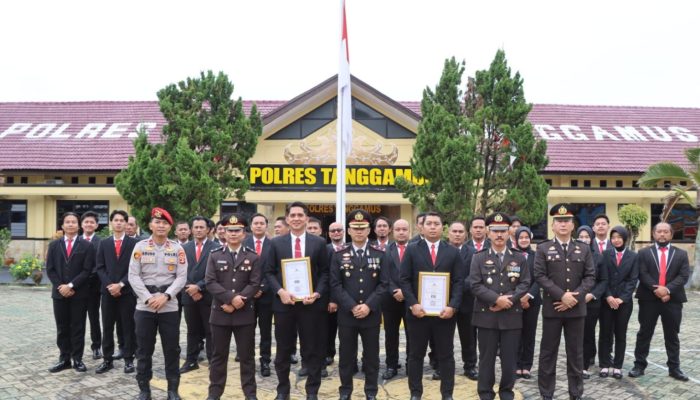 Polres Tanggamus Anugerahi Pahlawan Masa Kini