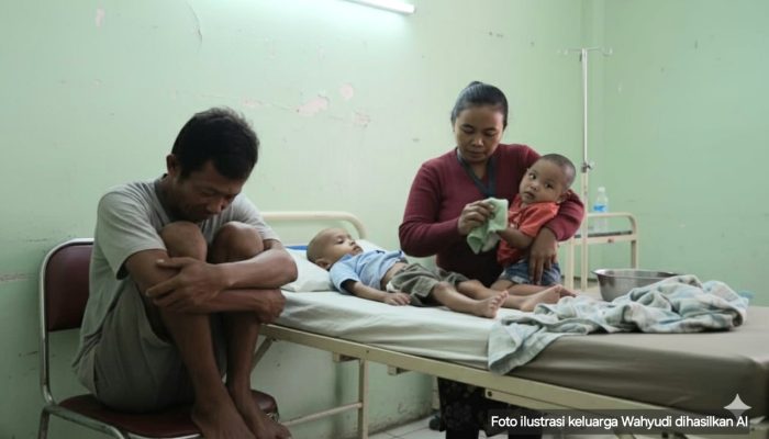 Ketika Kemiskinan Merebut Masa Kecil Dua Bersaudara di Lampura