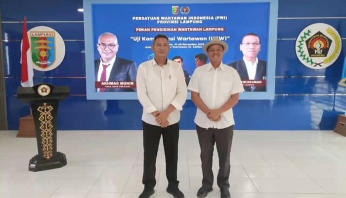 PWI Way Kanan Tambah Dua Wartawan Madya