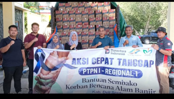 Respons Kilat PTPN I di Tengah Bencana Sumut