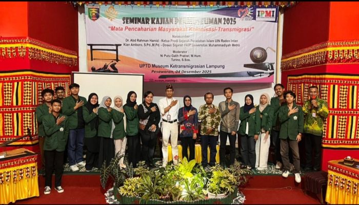 Sejarawan UIN RIL, Kupas Sejarah Emigrasi Pertanian di Lampung