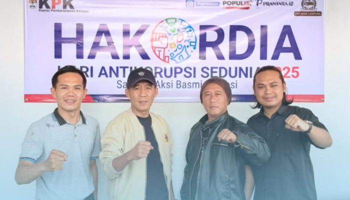 Hari Antikorupsi: Akar Lampung Paparkan 125 Bukti Penyimpangan