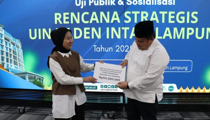 UIN Raden Intan Lampung Gelar Uji Publik Renstra, Pacu Daya Saing Menuju Asia