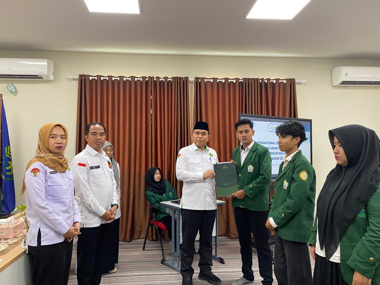 UIN RIL Lantik Pengurus Organisasi Kemahasiswaan FST Periode 2026