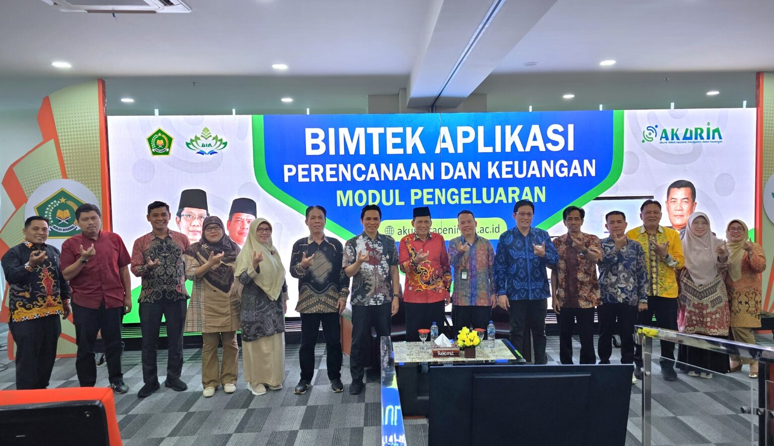 UIN RIL Gelar Bimtek Perdana untuk Aplikasi Keuangan Baru, AKURIN