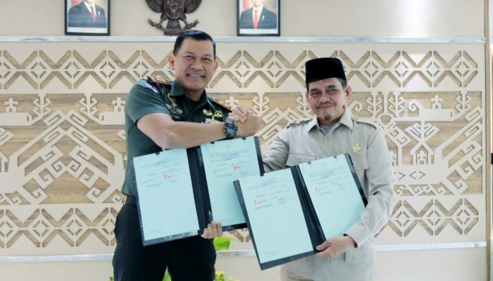 PTPN I Regional 7 Gandeng Kodam, Ekonomi dan Keamanan Menyatu