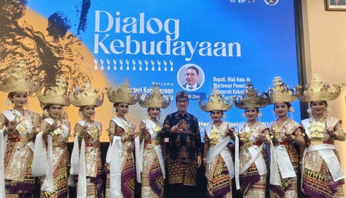 Bupati Lampura Terima Penganugrahan Budaya di HPN 2026