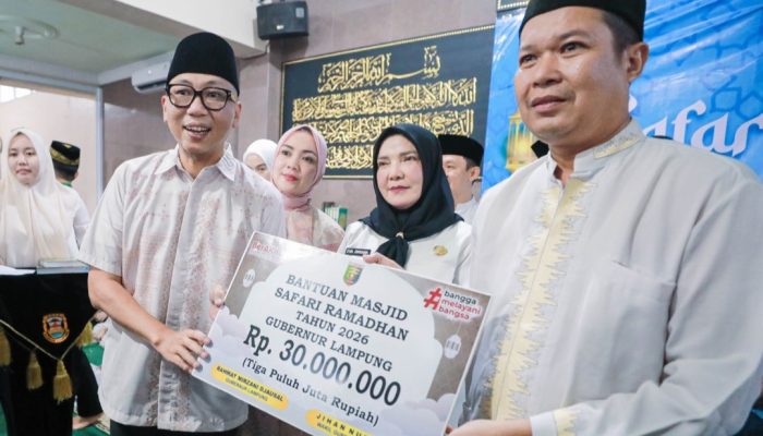 Dari Mimbar Ramadan, Gubernur Mirza Ajak Warga Jaga Wajah Lampung