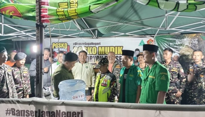 Pemuda Katolik–Banser Bersatu Jaga Harmoni Mudik di Bandarlampung